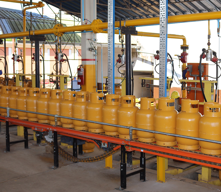 LPG Cylinder Loading Conveyor
