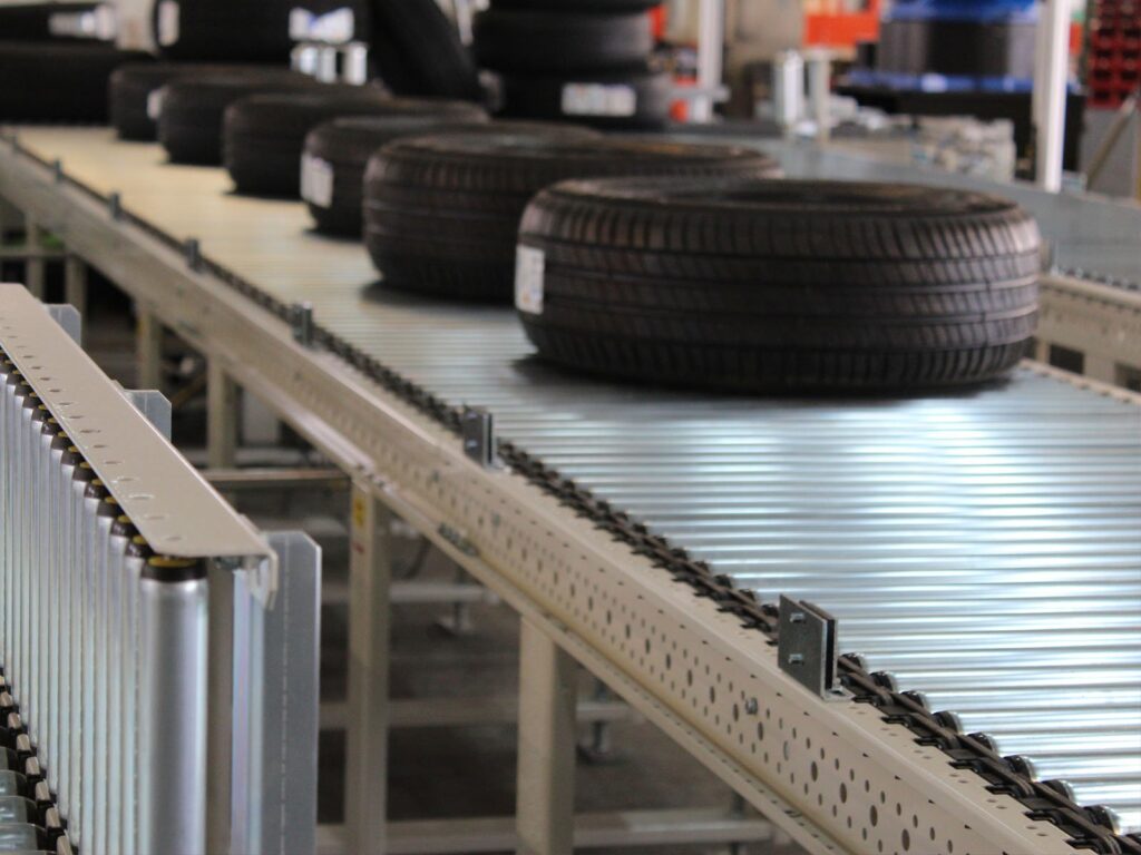 Tyre Industry Conveyor systems